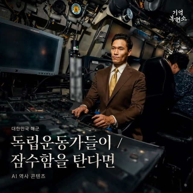 대한민국 해군 · 독립운동가들이 잠수함을 탄다면
