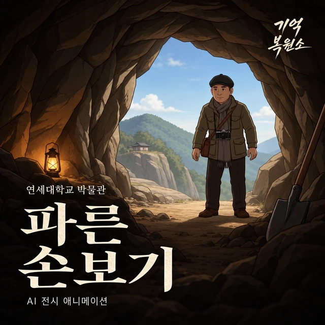 연세대학교 박물관 · 파른 손보기와 점말동굴