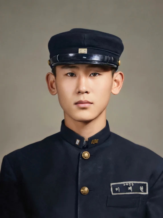 사진 복원 작업 후